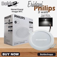 PUTIH Philips E LED Downlight 3watt 3w White Yellow Round Ceiling Lamp