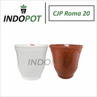 CJP Roma Flower Pot 20 Diameter (19.5cm) Elegant Flower Pot Minimalist Pot