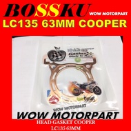 LC135 HEAD GASKET COOPER 63MM NP LC 135 HEAD GASKET COPPER 63 MM APPLE LC135 GASKET HEAD COOPER 63MM