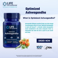 LIFE Ashwagandha Adrenal Capsule Reduce Stress Relief Cortisol