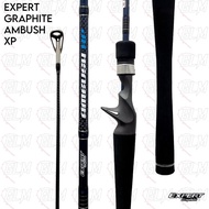 EXPERT GRAPHITE AMBUSH XP BAITCASTING FISHING CASTING ROD