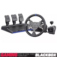 PXN V99 Simulator Steering Wheel Force Feedback 270/900 with Hall Magnetic Pedal and Manual Shifter 