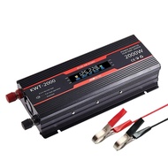 Inverter 12v 220v Solar Inverter 600W 1200W 2000W Portable Voltage Transformer Auto Charger Converte