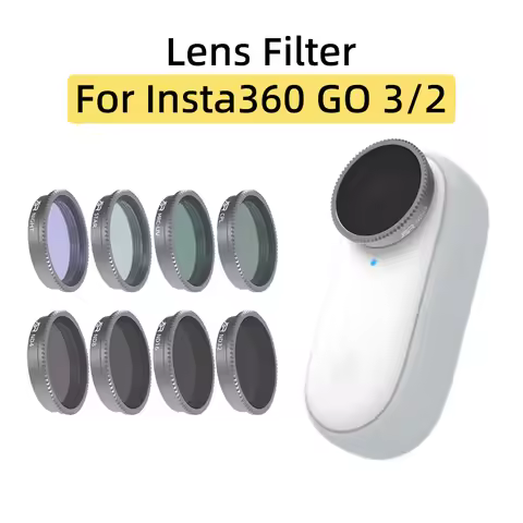 For Insta360 GO 3Thumb Action Sports Camera Lens Filter CPL/ND4/ND8/ND16/ND32/ND64/Night/Star Filter