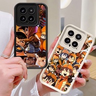 BI73 Boboiboy Casing for Xiaomi 14T 13T 14 poco M7 Pro 5G White Black