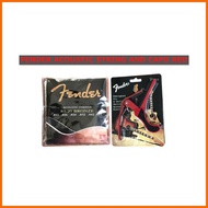 ◙ ❧ Fender Acoustic Guitar String, with Fender Free RANDOM Capo.
