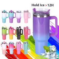1Pc Large Capacity Water Cup 304 Stainless Steel Double Layer Heat Preservation And Cold Preservation Cup Portable Car Car Cup