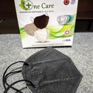 Masker KN95 5ply earloop hitam black KN 95 medis medical mask murah