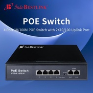 POE SWITCH HUB POE 4+2 PORTS POE SWITCH 4 PORT/