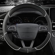 Compatible With Grand For C-Max For Fiesta For Figo For Fusion Steering-Wheels Cover 37-38cm Car Mod