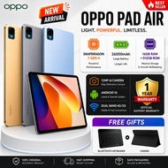 OPPO PAD AIR 11"inch Tablet | Snapdragon 7 Gen 4 | 16GB+512GB | 20000mAh | 4G/5G | Android 14 | Free