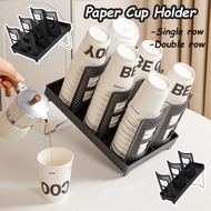 Disposable Coffee Cup Holder Disposable Cup Organizer Paper Cup Dispenser for Coffee Shop Restaurant