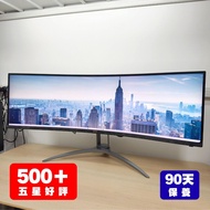 AOC AGON 49" 165Hz 超寬曲面電競螢幕 【⚠️ 90天保養｜🧑🏻‍💻 荔枝角試機】# AOC / AGON / AG493UCX2 / 49吋 / 曲面螢幕 / 165Hz / Ult