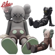 KAWS Sit Down Posture PVC Action Figure Collection Model Gifts