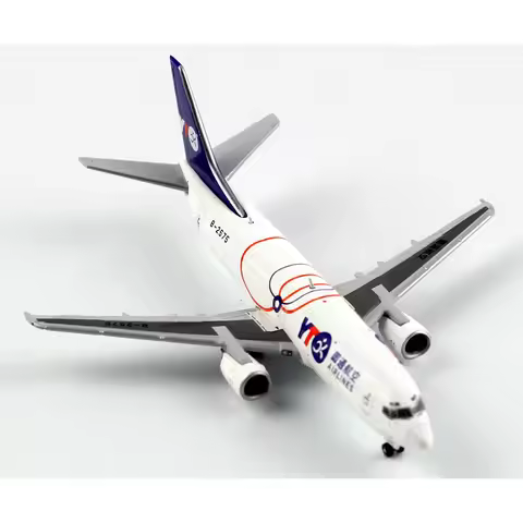 1:400 Alloy Collectible Plane JC Wings LH4105 YTO Cargo Airlines Boeing 737-300 Diecast Aircraft Jet