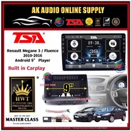 🎁Free AHD Camera🎁 8Ram + 128GB DSP 4G Carplay ◾ TSA Renault Megane 3 / Fluence 2010 - 2016  Android 