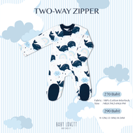 (AUG2023) Babylovett Basic - Two-Way Zipper ชุดนอนคลุมเท้า