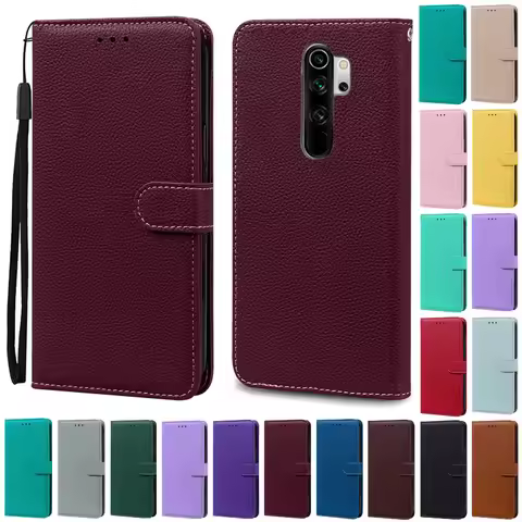 For Xiaomi Redmi Note 8 Pro Case Silicon Leather Wallet Phone Case for Redmi Note 8 Case Redmi Note 