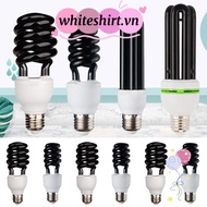 WHITESHIRT UV Black Light, Support 13-40W Spiral LED light,  Ultraviolet UV Light Fluorescent CFL Bu
