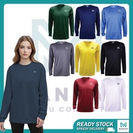 elgini long sleeve jersey lengan panjang quick dry unisex baju tee shirt tshirt sport sportwear team
