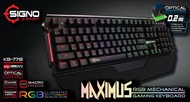 Signo KB-778 MAXIMUS Optical SW RGB Mechanical Gaming
