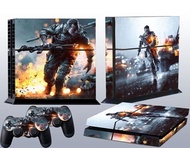 Gunfight Vinyl Sticker for PS4 Playstation 4 Console and 2 Controller Skins Covers