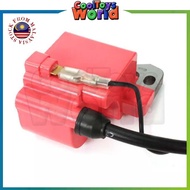 Ignition coil for pocket bike mini bike dirt bike 49cc (RED)