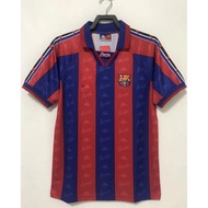 96-97 Barcelona Home Retro Football Sports T-shirt