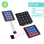 4x4 4x3 Matrix Membrane Switch Keypad Keyboard Button Module