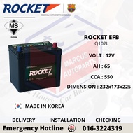 ROCKET EFB Q102L D23 AUTOMOTIVE CAR BATTERY (EXTEND WARRANTY)