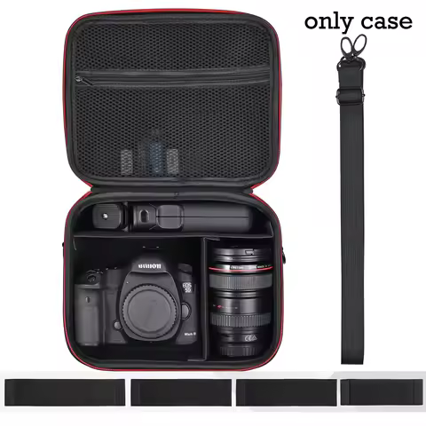 Camera Case for Canon EOS Rebel T7 / T100 / R50 / R100 / R5 / R6 Mark II / 90D DSLR Camera Bag,Sony,