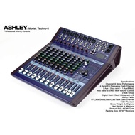 ashley techno 8 / techno8 mixer audio 8ch - usb