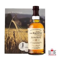 THE BALVENIE - The Balvenie 12 yo DoubleWood Single Malt Whisky Gift Set 百富12年雙桶單一麥芽威士忌禮盒[送酒杯]