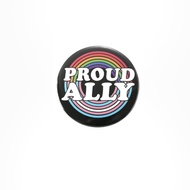 ชาวสีรุ้ง Proud Ally ความรักที่เท่าเทียมกัน เข็มกลัด (Brooch) โลหะสำหรับตกแต่งเสื้อผ้า กระเป๋า สัญลักษณ์แสดงถึงความภาคภูมิใจ LGBTQ+ Rainbow