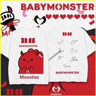YT2 BABYMONSTER HELLO MONSTER world tour T-shirt KPOP short sleeve top YT2