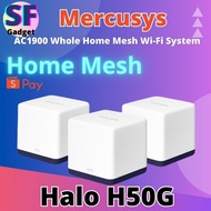 Mercusys Halo H60X AX1500 Whole Home Mesh WiFi 6 System | 1500Mbps & Seamless Roaming