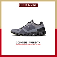 เป็นทางการ On Running Cloud X 3 AD " Grey Black " Sneakers 3WD30301521 รับประกัน 1 ปี