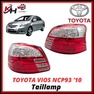 TYC(TAIWAN) TOYOTA VIOS NCP93 2010-2013 Dugong Taillamp RH LH Car Tail Light LAMPU BELAKANG KERETA B