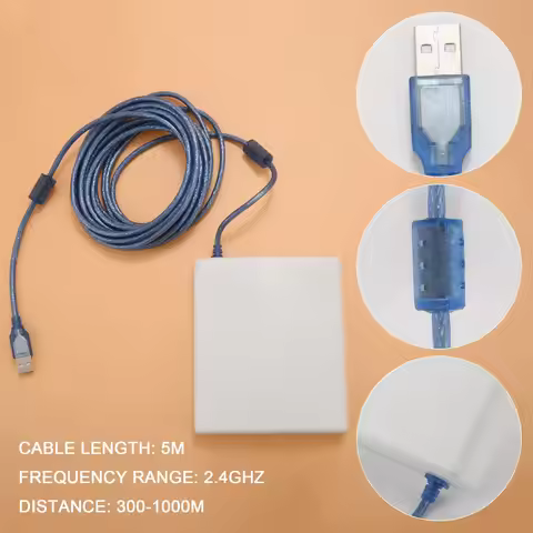 B-Best-Selling-150Mbps High Gain 14Dbi Antenna 5M Cable Wireless USB Adapter High Power Outdoor Wate
