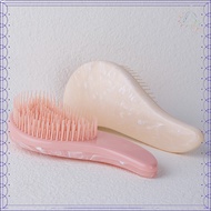 Salon Hair Comb Handle Marbled Soft Tooth Comb Shower Entangle for  Home Hair Care Professionals
