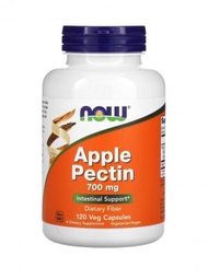 NOW Foods - Apple Pectin蘋果果膠 700亳克，120粒膠囊 (參考日期：03/2027)