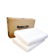 Dunlopillo Natural Latex Pillow | Neck Support Foam Pillow | Bolster Contour Shape Bantal Viral