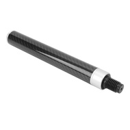 Spr-9in Pool Cue Extension Carbon Fiber Enhanced Control Comfortable Touch Billiard Cue Stick Extend