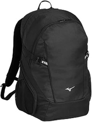 Mizuno 40-6 Team Backpack, Black, L 14.2 x W 9.4 x H 21.3 inches (36 x 24 x 54 cm)