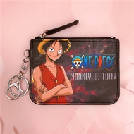One Piece Kids Wallet Coin Pouch With Keyring Coin Purse Ezlink Card Holder Snoopy Mickey Doraemon L