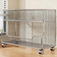 [48H Shipping] Bathroom storage rack, movable storage rack for the bathroom, household laundry deter