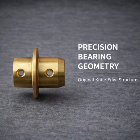 For SME Knife-Edge Bearing Housing, Solid Brass Horizontal Bearing Part for SME 3009 / 3010 / 3012 T