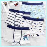 [Four-pack] Boys' underwear cotton Children's boxer underwear Boys bottoms shorts Baby boys brief bo