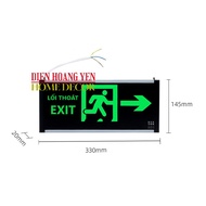 [SIÊU KHUYẾN MÃI] - Bảng đèn chỉ dẫn exit điện thoát hiểm 2 mặt - hình thật