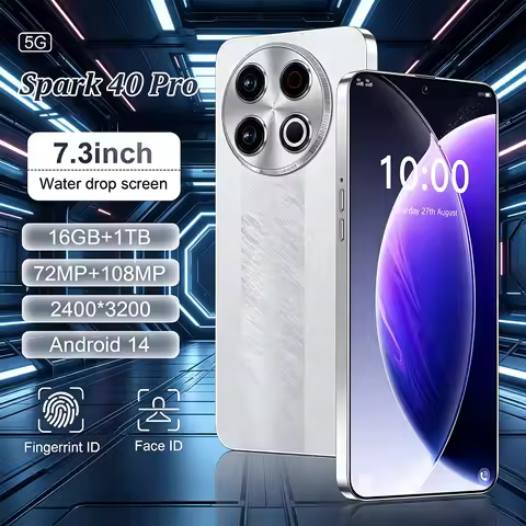 2026 New Hot Spark 40 Pro original global version HQ intelligent Snapdragon 8 Gen3 7800mAh battery d